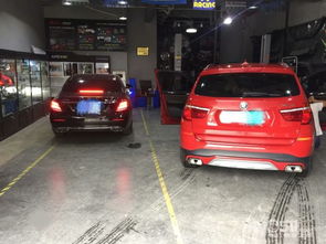 鎮江車工廠改裝服務 寶馬X3十一升級原裝折疊后視鏡、智能電動踏板及RES卡宴排氣，打造電動防爆全能車型